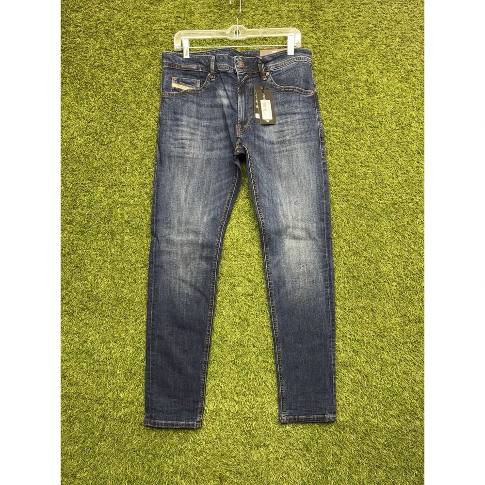 Diesel Jeans Mens 32x32 Thommer Slim Skinny Stretch Dark Wash Denim RM06302 NWT